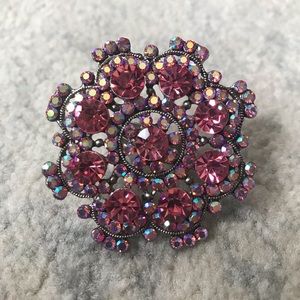 2/$20 🍍Pink Statement Flower Ring